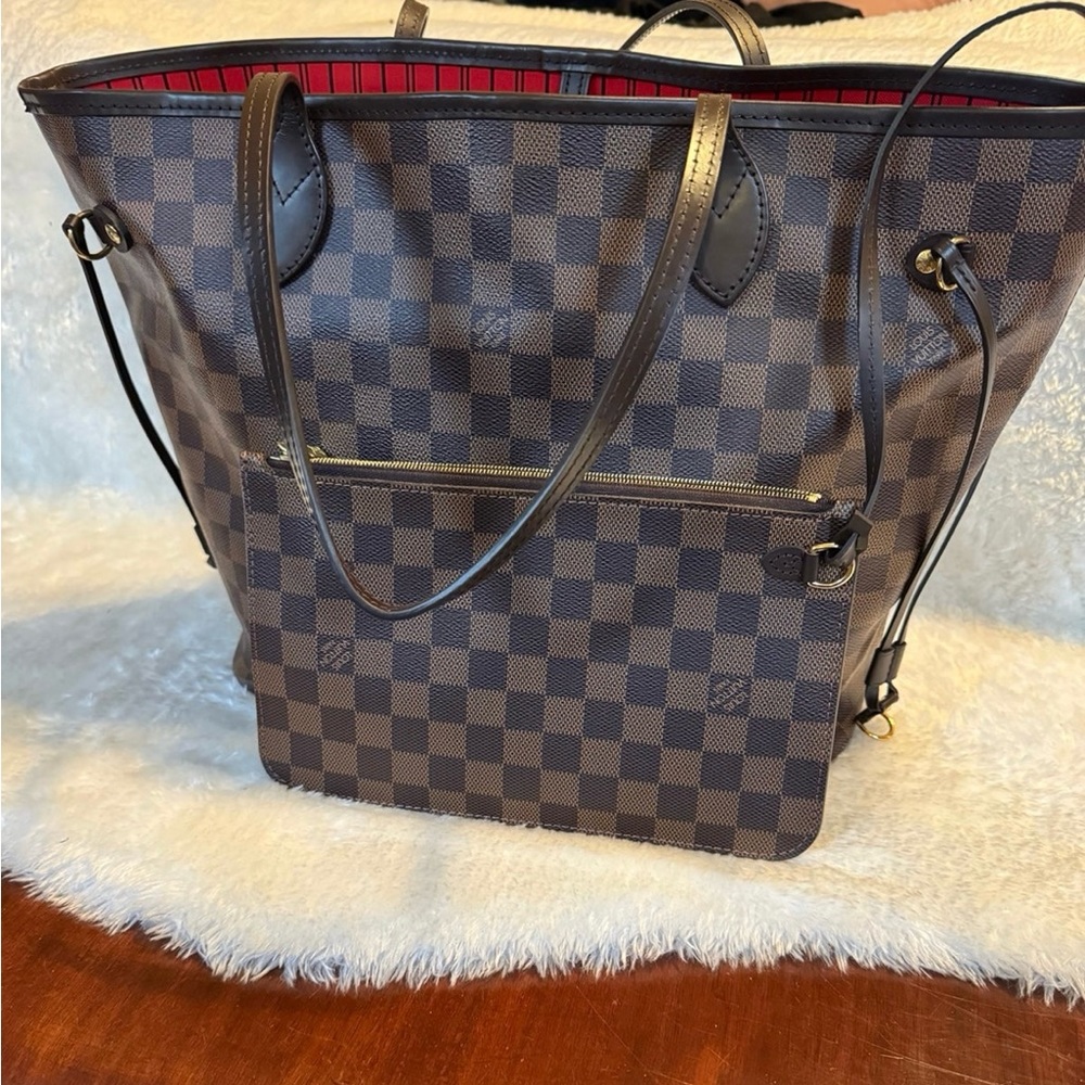 Louis Vuitton Neverfull mm Damier Ébène